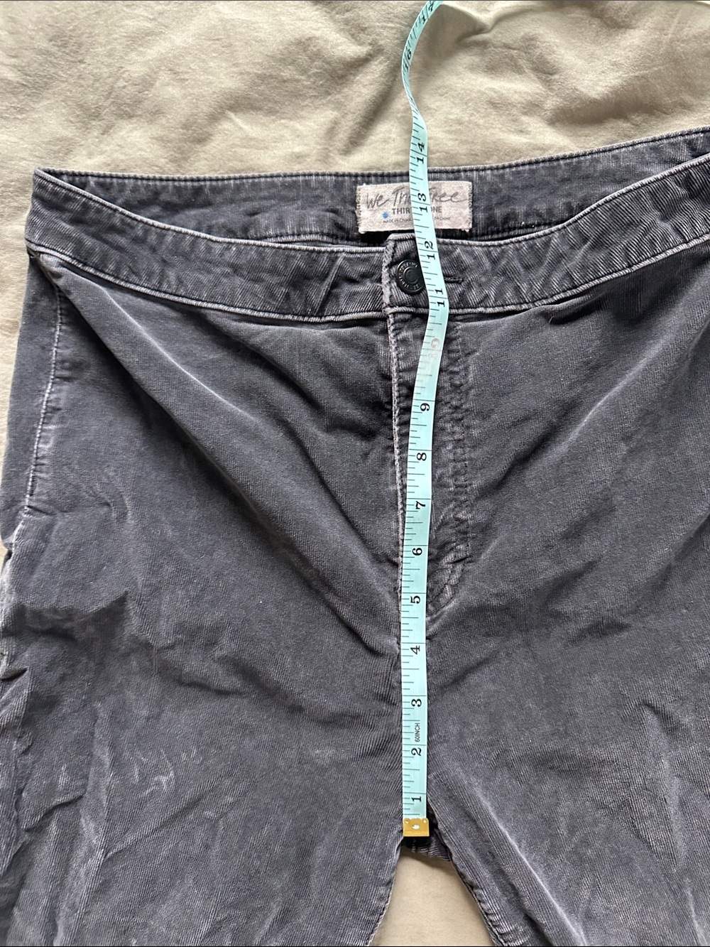 We The Free Float On Charcoal Flare Pants - Picture 6 of 11